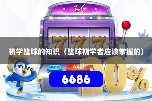 初学篮球的知识（篮球初学者应该掌握的）